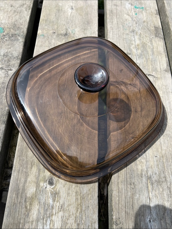 Other - Pyrex Amber Casserole Replacement Lid # A12C